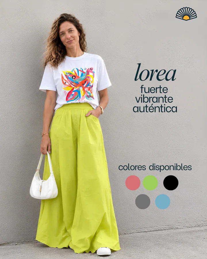 Slide 2 of 4 of the carousel “Lasai or Lorea: the collection’s two prints, each with its own personality”
