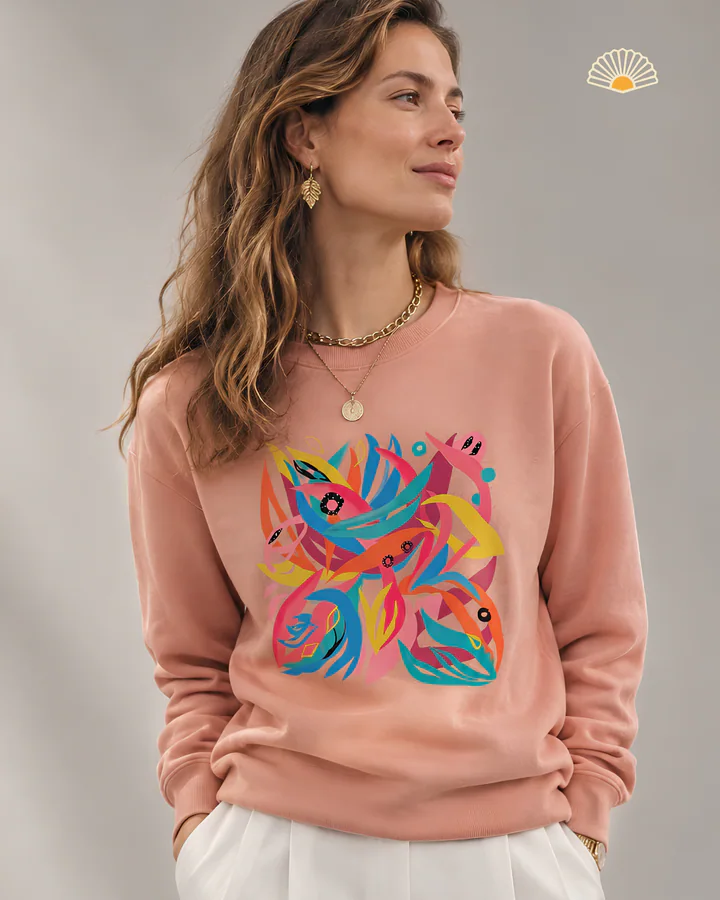 Slide 2 of 2 of the carousel “The debut collection sweatshirt”